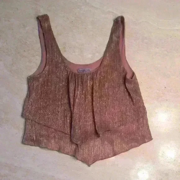 Crop Top Rose Gold - Picture 5 of 7